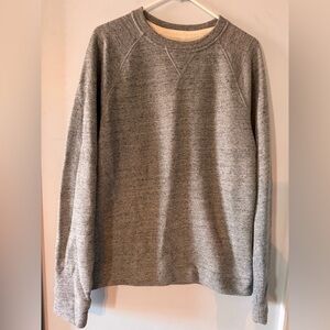 Abercrombie & Fitch Heather Gray Crewneck Sweater
